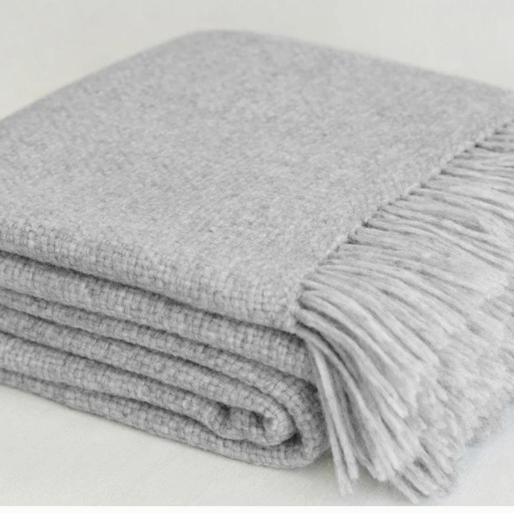 Jenni Kayne Alpaca Basketweave Throw ~
